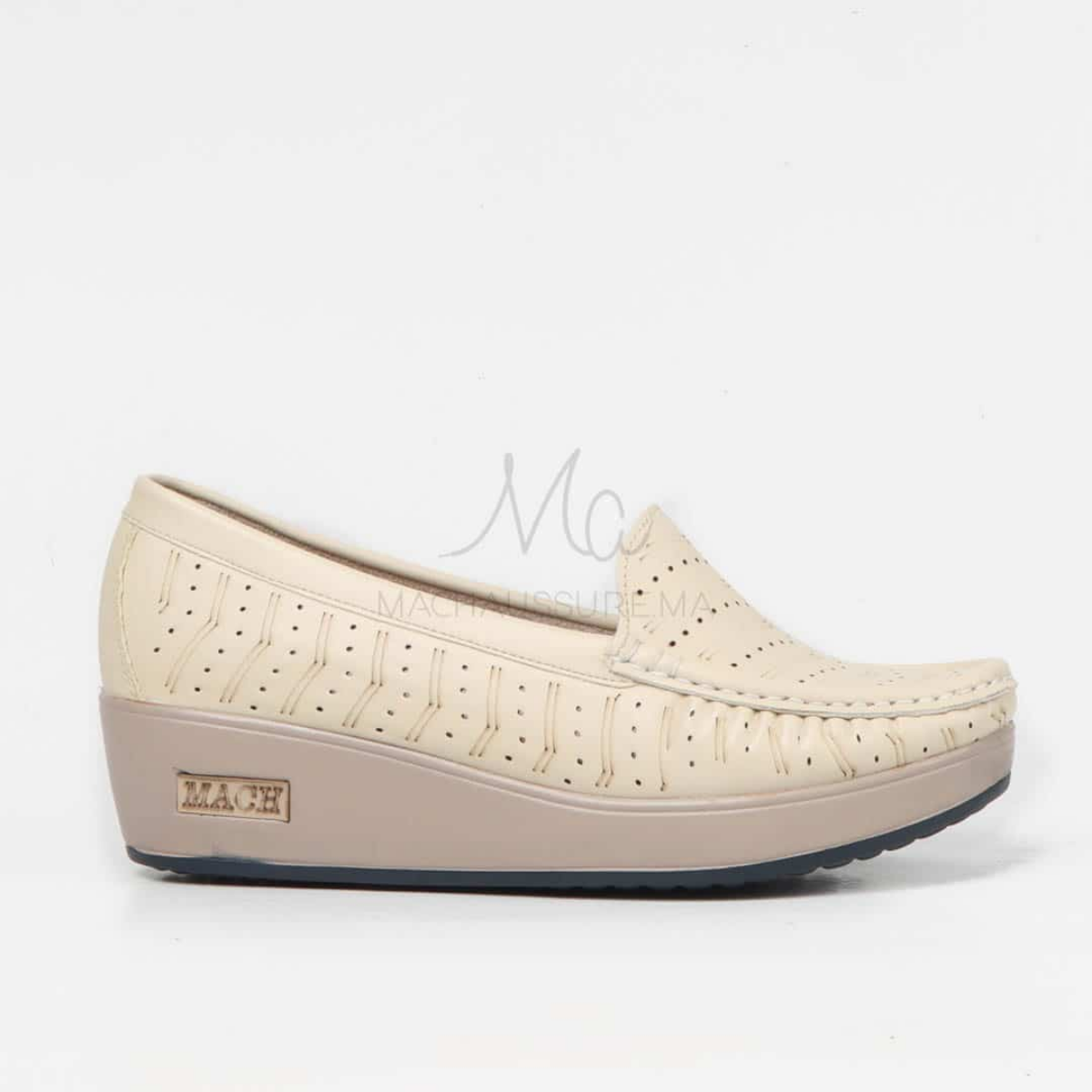 Mocassins compensées