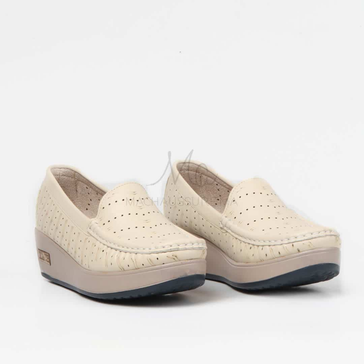 Mocassins compensées