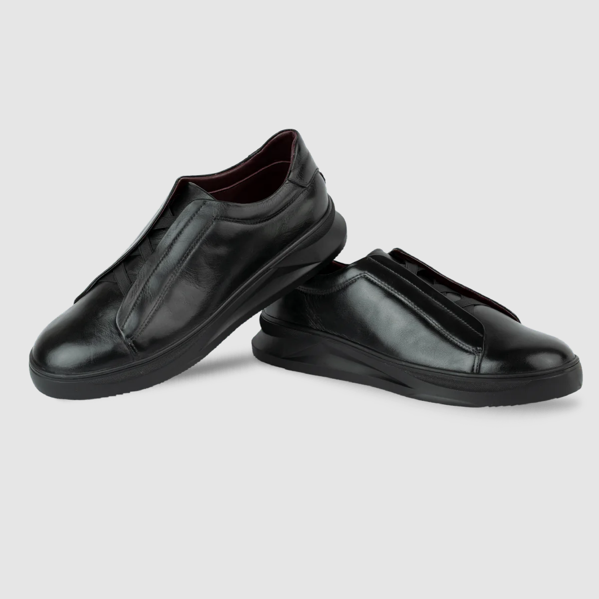 Skiller: Sneakers -Cuir thumbnail 3