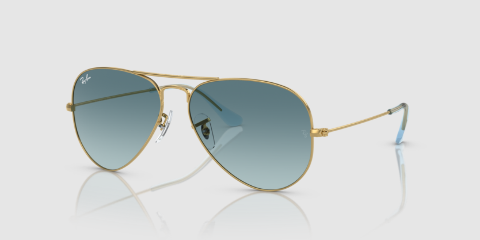 Lunettes de Soleil - Aviator large metal