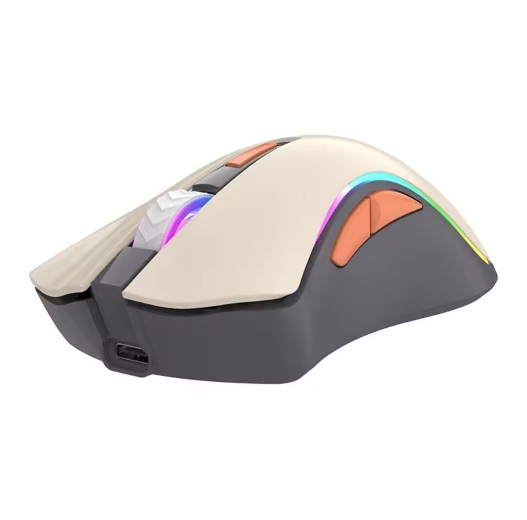 Souris de jeu ergonomique sans fil, 10 millions de touches, 2.4G, RVB, 3200 ug I, 11 modes déclairage RVB, mécanique