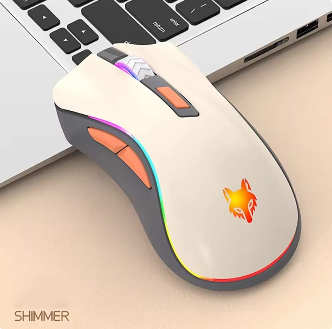 Souris de jeu ergonomique sans fil, 10 millions de touches, 2.4G, RVB, 3200 ug I, 11 modes déclairage RVB, mécanique thumbnail 3