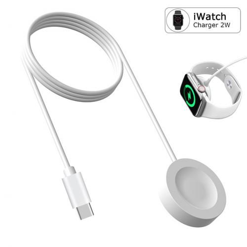 Chargeur de câble Type-c magnétique pour Apple Watch SE2/SE/8/7/6/5/4/3/2/1