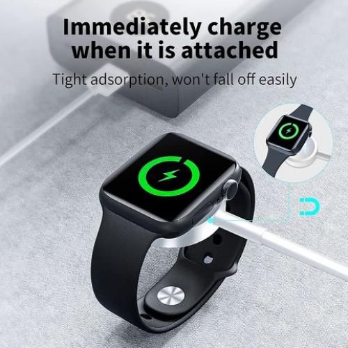 Chargeur de câble Type-c magnétique pour Apple Watch SE2/SE/8/7/6/5/4/3/2/1