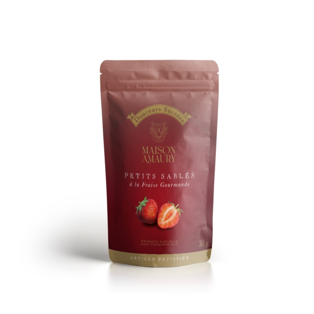 Petits Sablés À La Fraise Gourmande