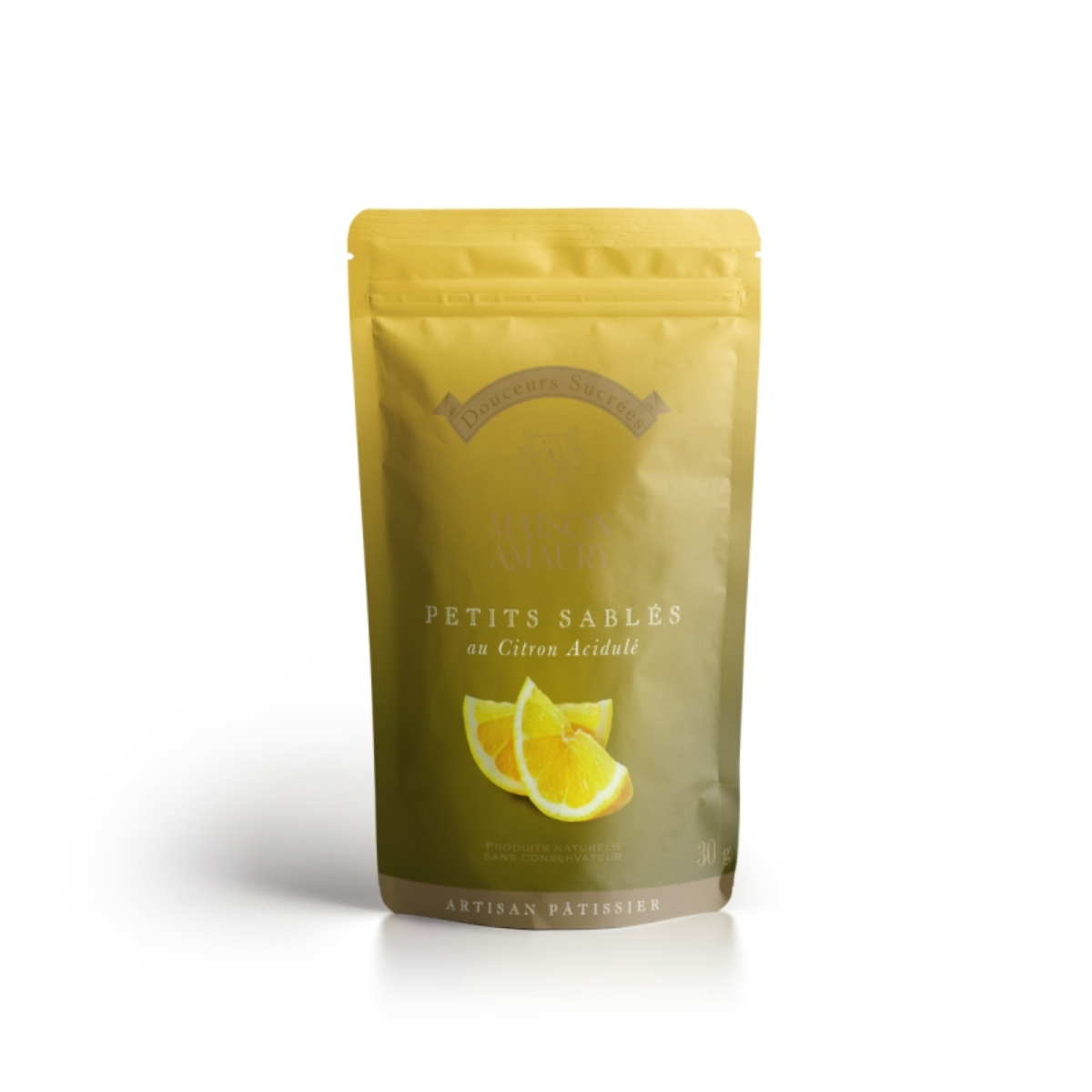 Petits Sablés Au Citron Acidulé