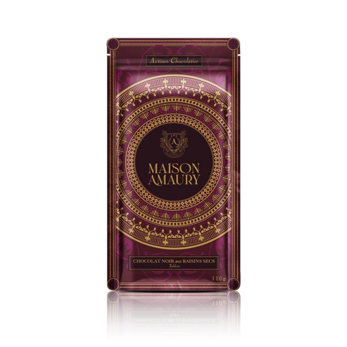 Tablette Chocolat Noir Aux Raisins Secs