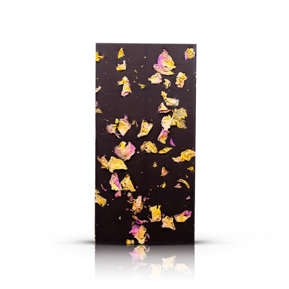 Tablette Chocolat Noir Aux Pétales De Rose thumbnail 3