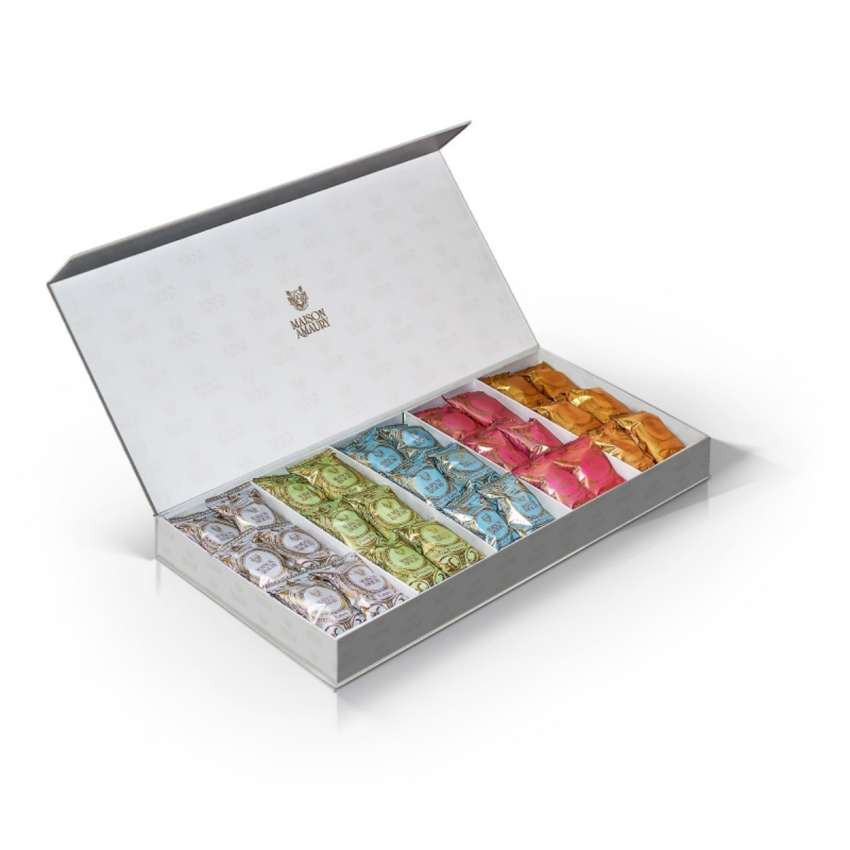 Coffret 60 Dattes Majhool Blanc thumbnail 2