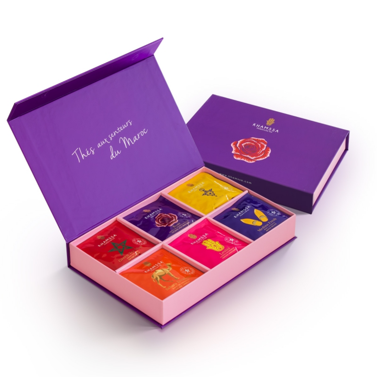 Coffret Rose 30 sachets