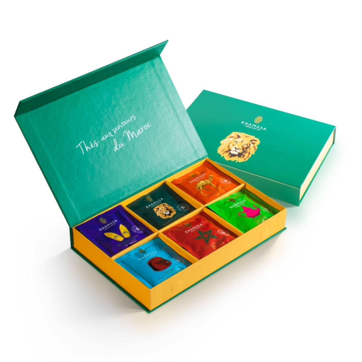 Coffret Khamssa Grey – 30 Sachets de Thé