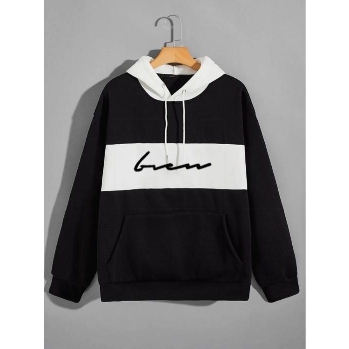 Sweat-shirt à Capuche avec Poche Kangourou