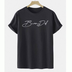 T-shirt Manches Courtes en Coton Stretch