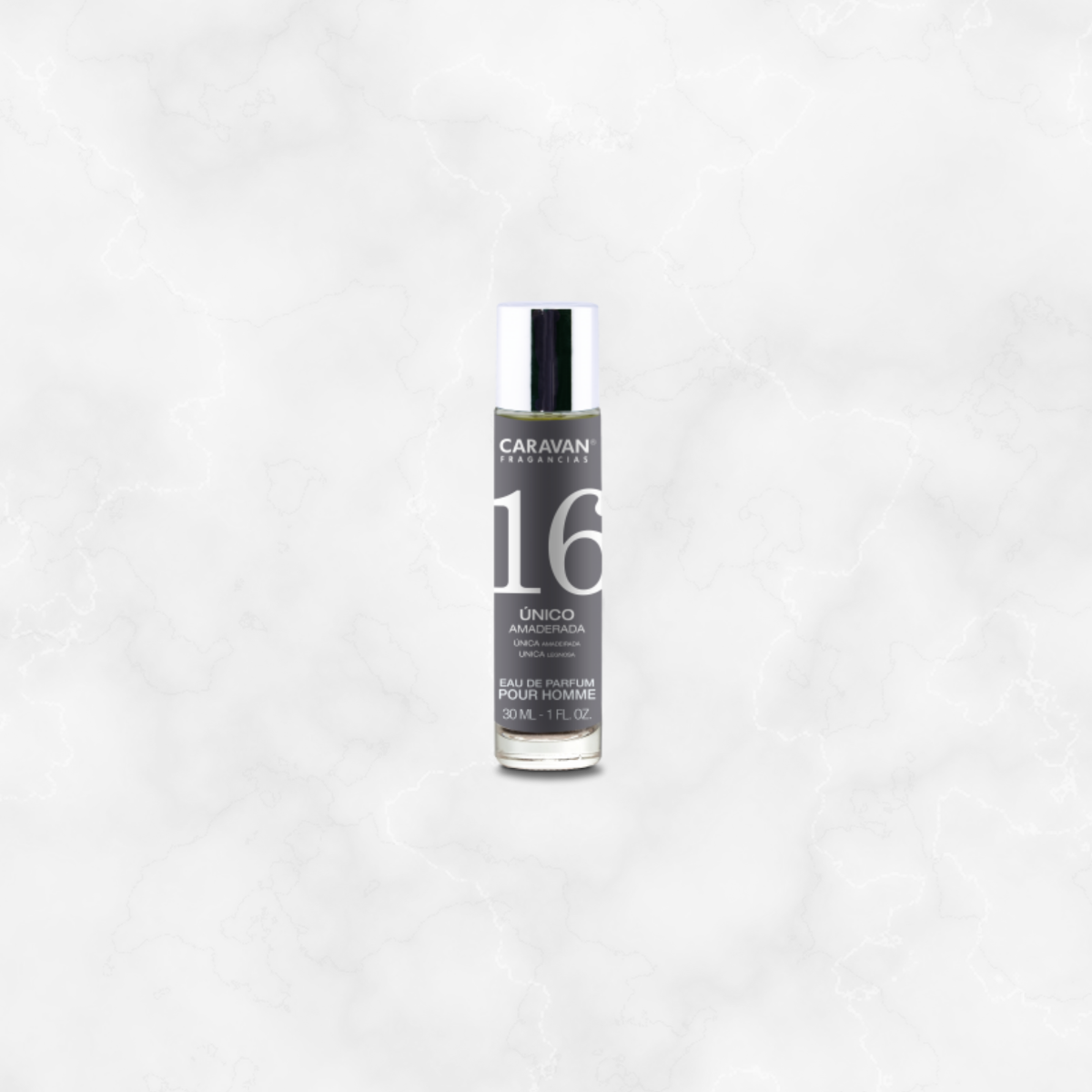 EAU DE PARFUM ÚNICO AMADERADA N°16