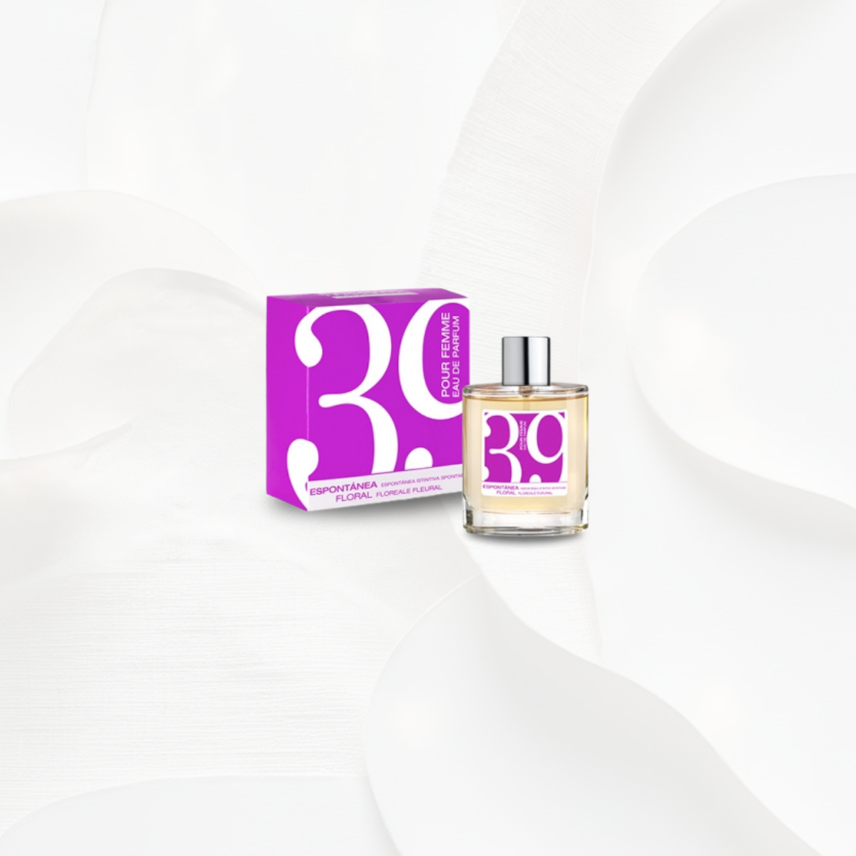 EAU DE PARFUM ESPONTÁNEA FLORAL N°39