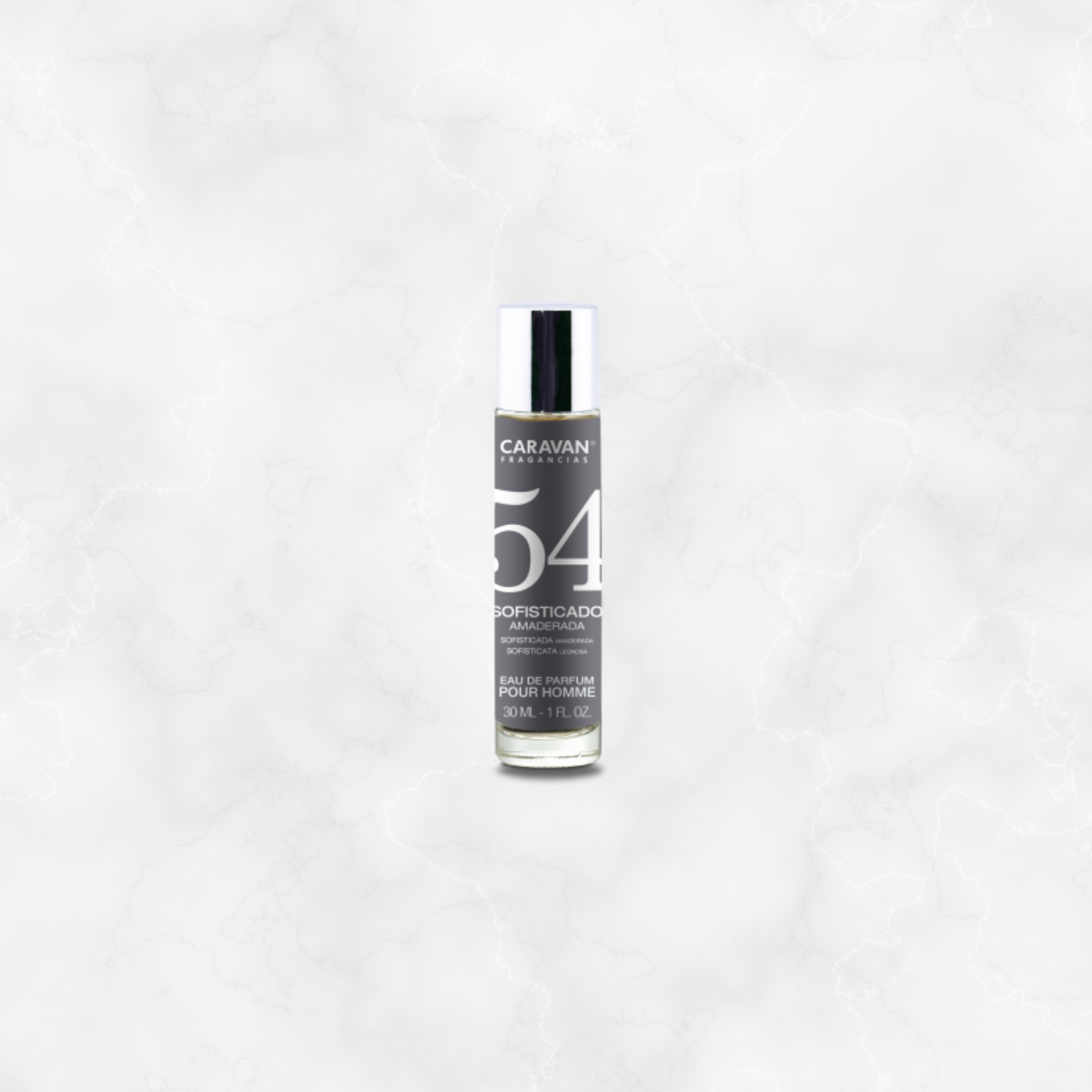 EAU DE PARFUM SOFISTICADO AMADERADA N°54