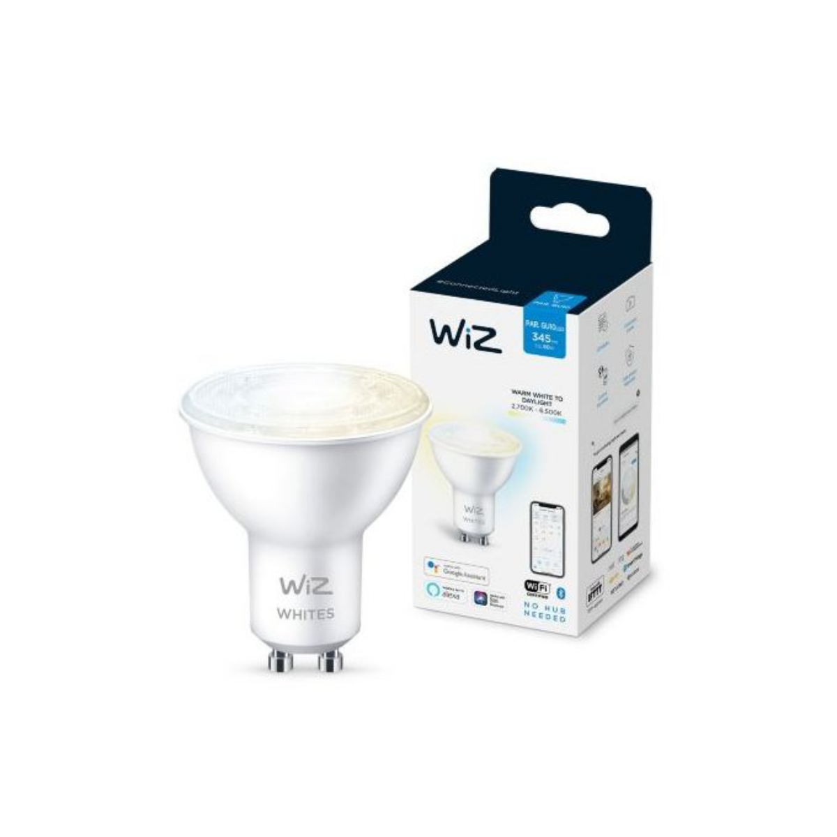 Spot Wiz connecté Gu10 tunable white Wi-Fi + Bluetooth thumbnail 1