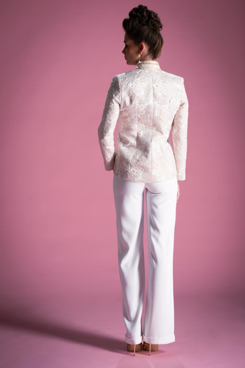 Veste en brocard de soie 