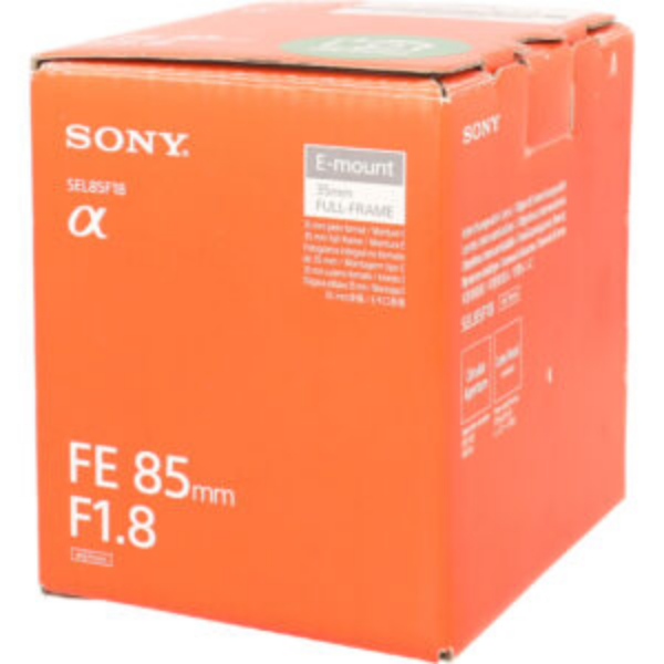 Objectif 85 Mm F/1.8 (neuf)