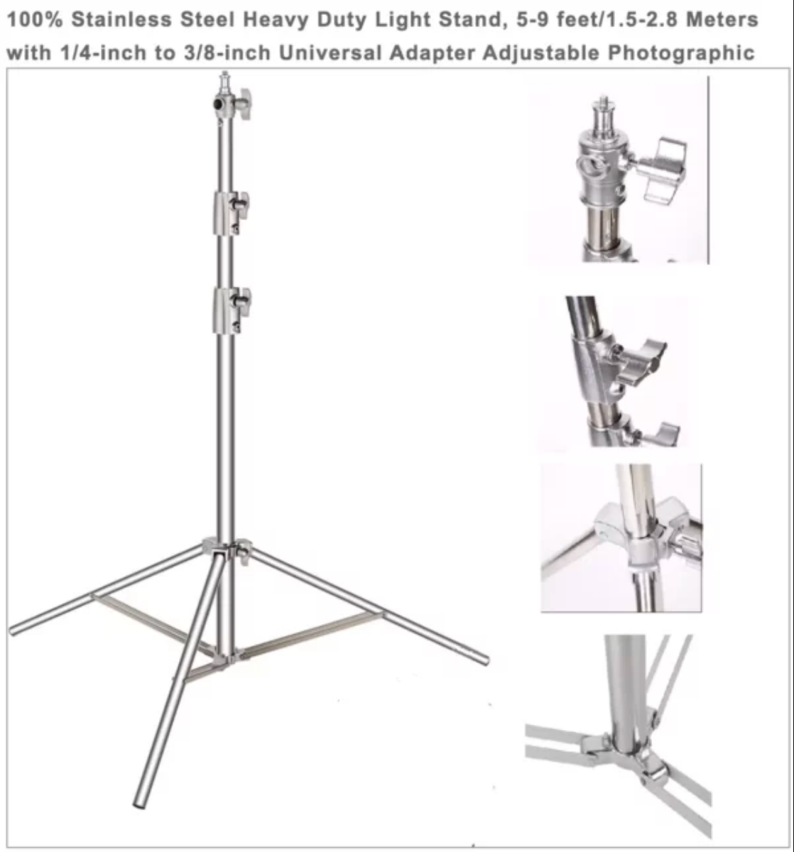 Stand Silver 2.8m Full Aluminium thumbnail 1