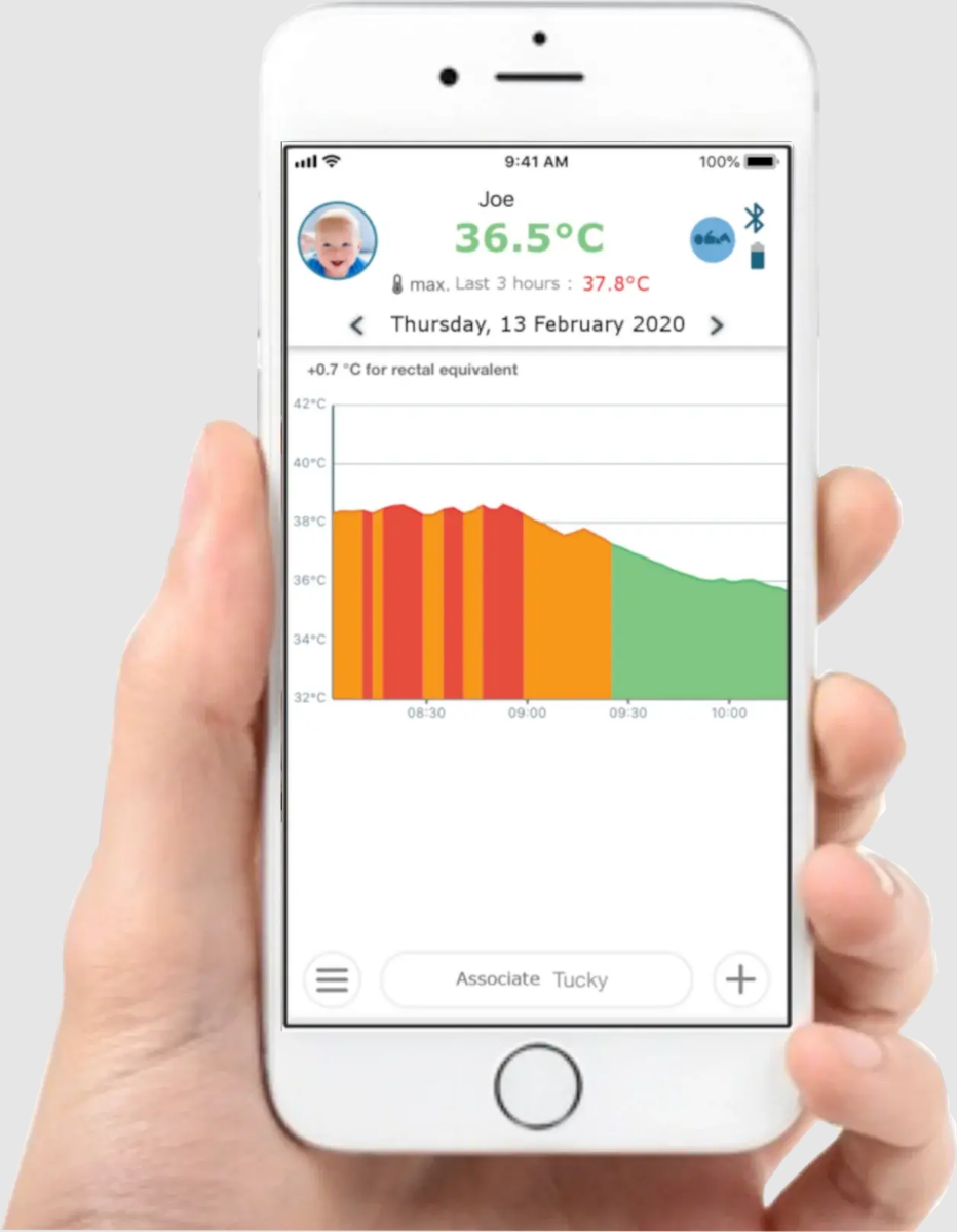 Pack thermomètre connecté avec Recharge thumbnail 3