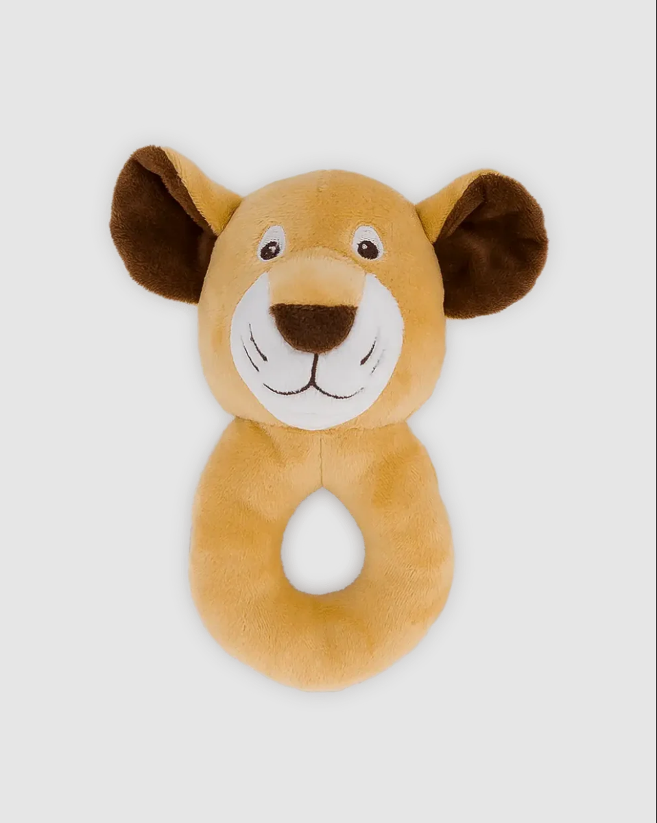 Doudou hochet - Lion