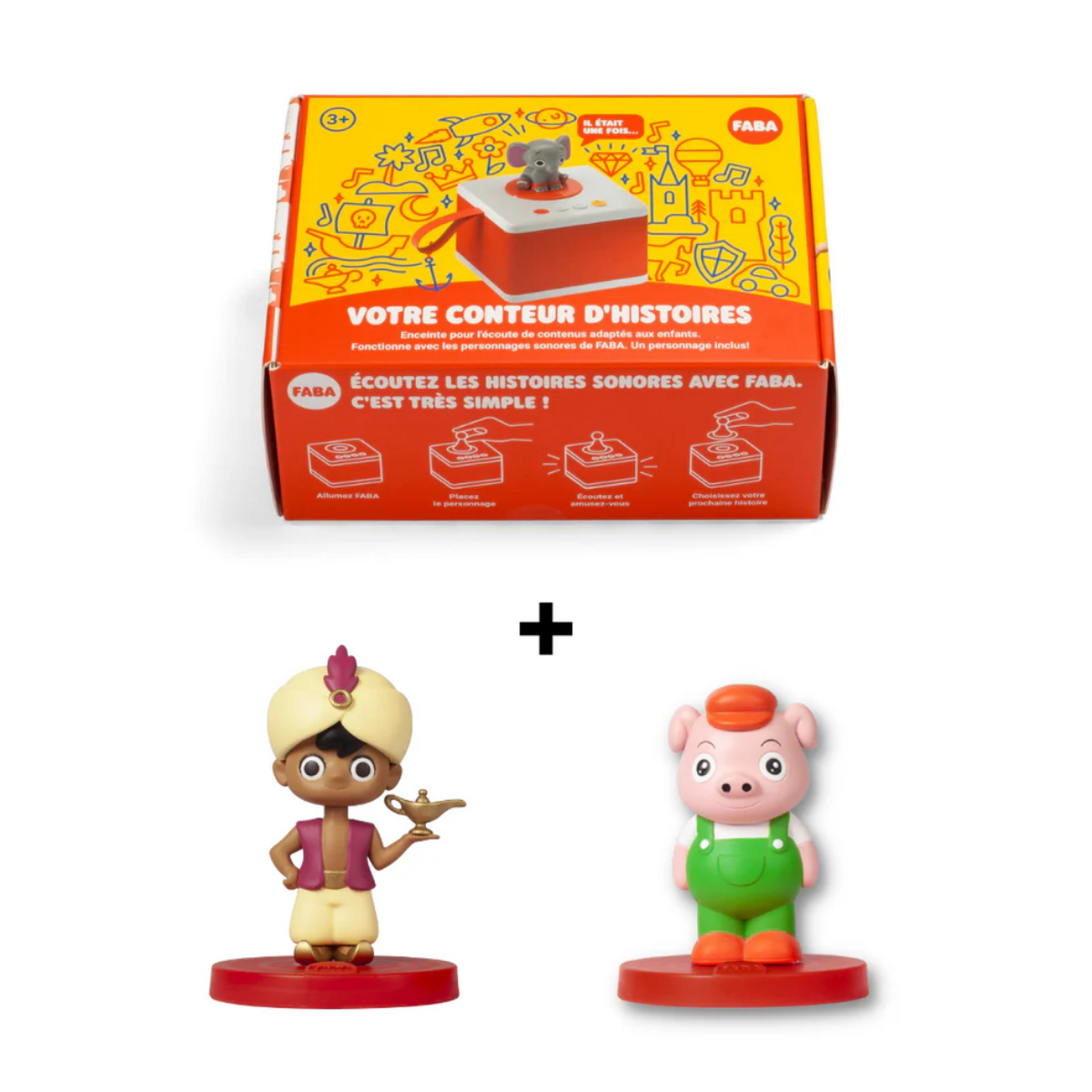 Pack Aladin & Les 3 petits cochons