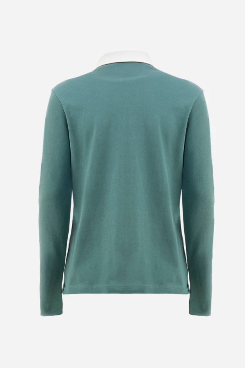 REGULAR FIT POLO SHIRT IN STRETCH COTTON - ZADA