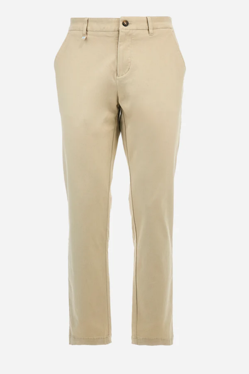REGULAR FIT STRETCH COTTON CHINO - ZENOVIO