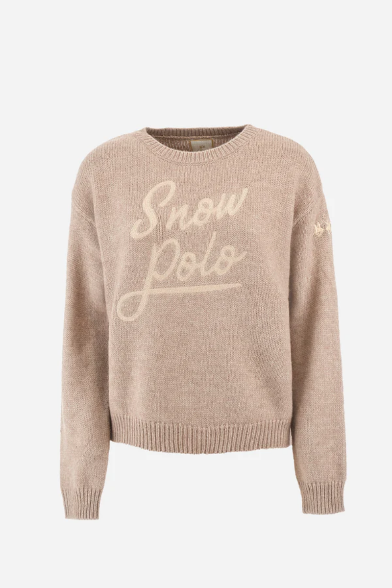 REGULAR FIT WOOL BLEND PULLOVER - ZAHARA