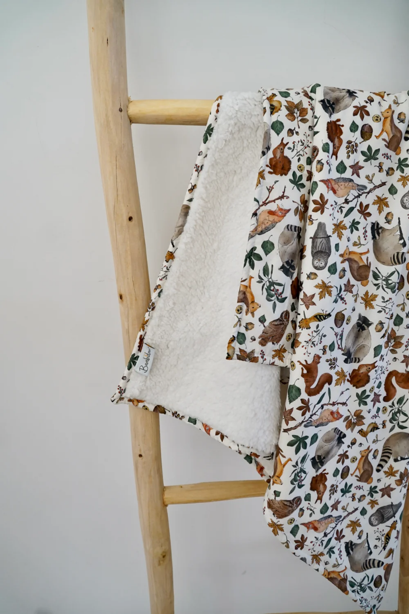 Couverture Hibou Arrière Sherpa