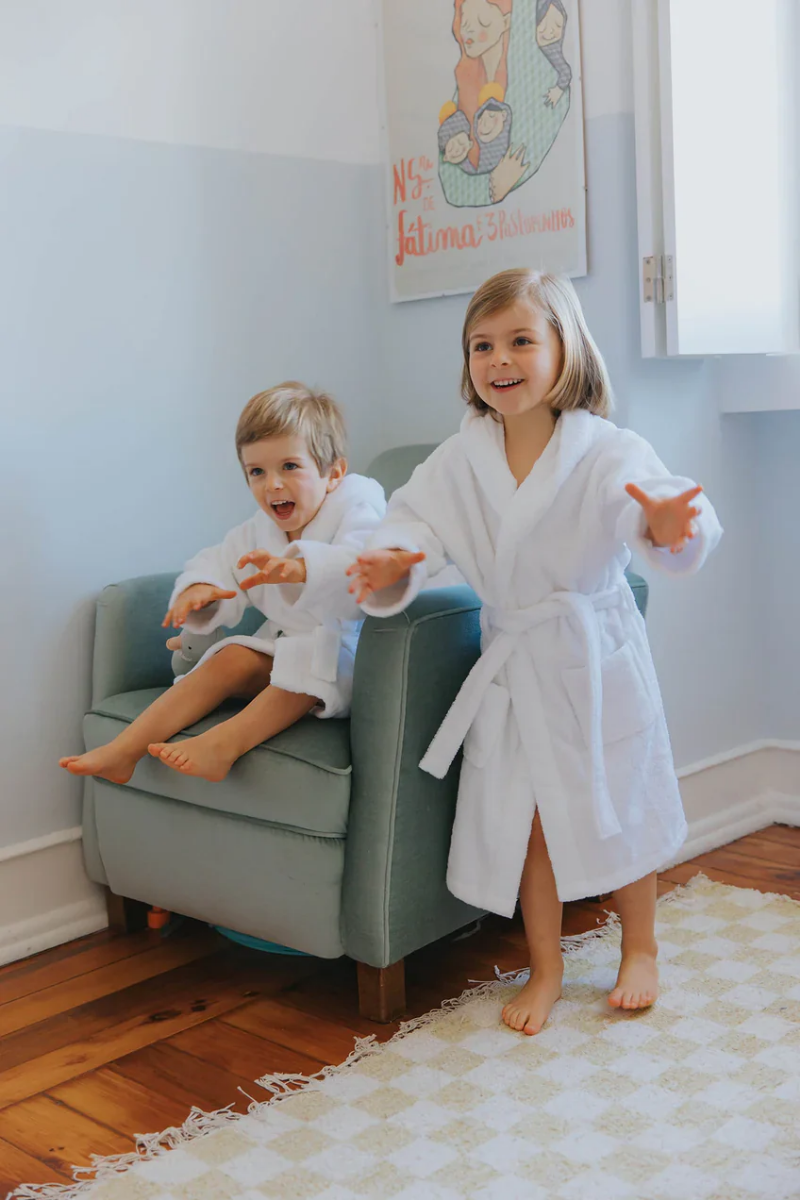 Peignoir Serviette Velours