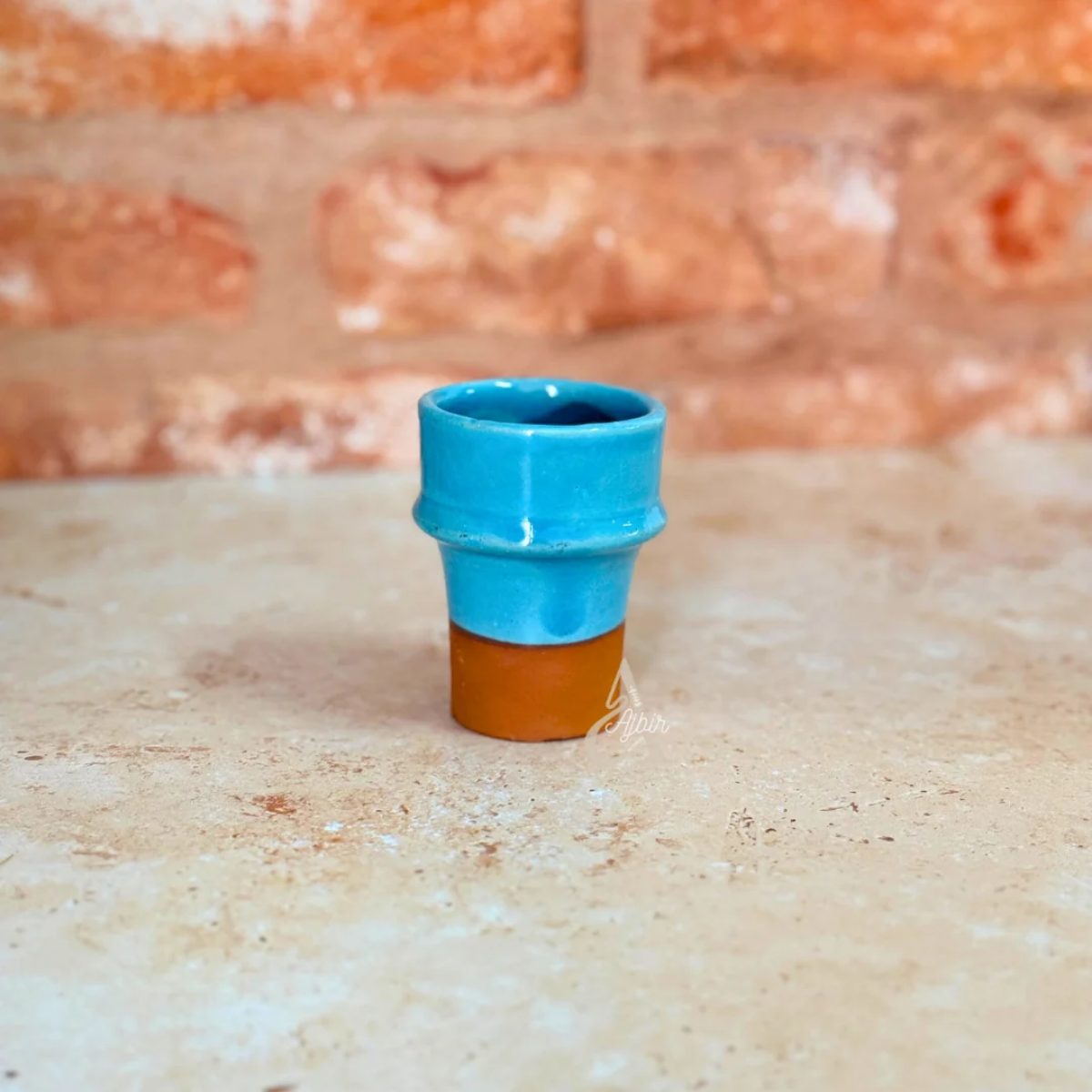 Tasse à café bicolore 