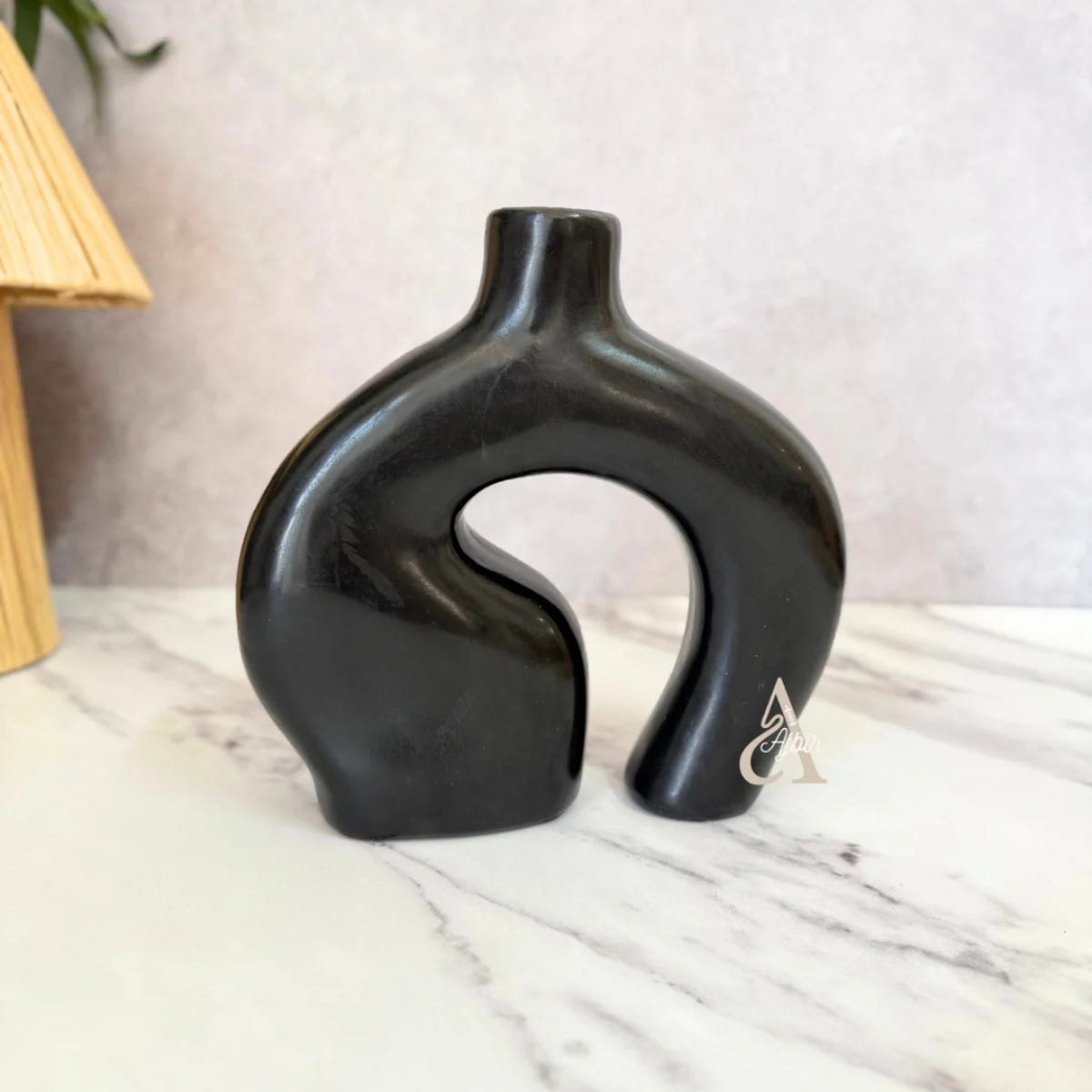 Vase artisanal Atlas mat 