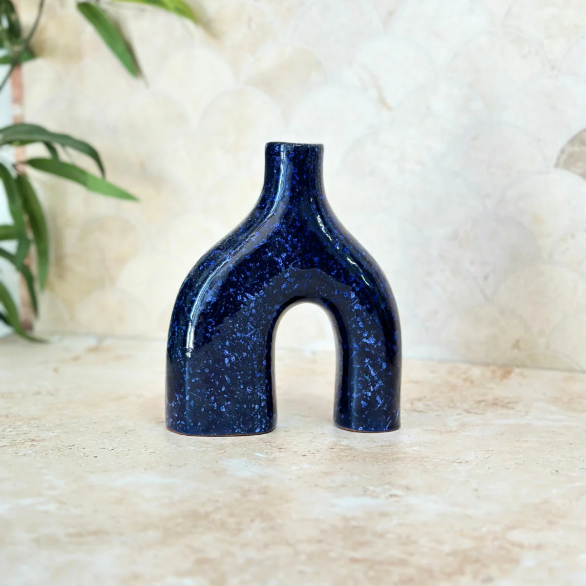 Vase Azul mini vernis uni