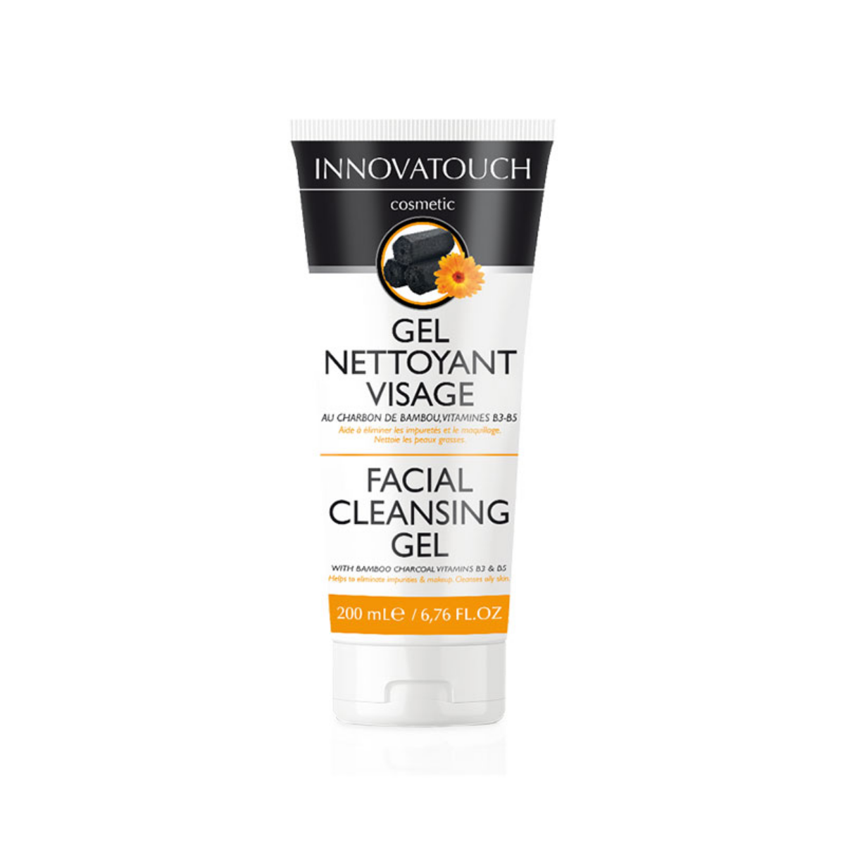 Gel Nettoyant Visage au Charbon