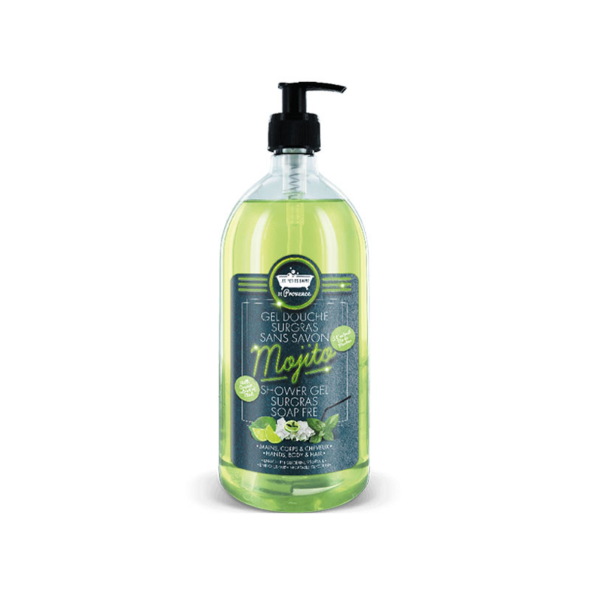 Gel Douche Surgras Sans Savon Mojito