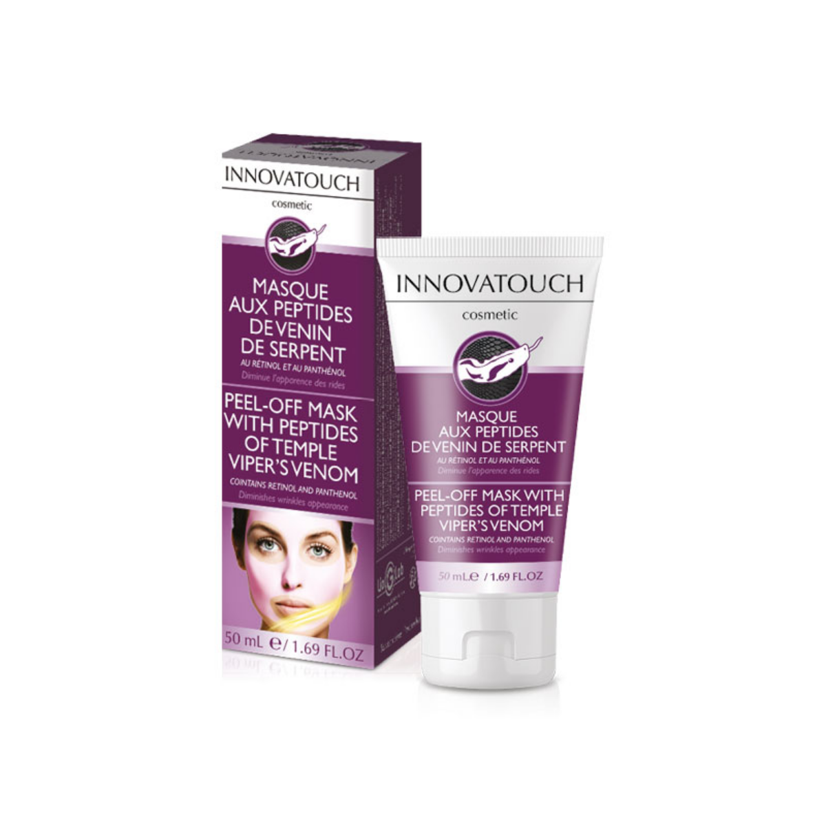 Masque aux Peptides de Venin de Serpent