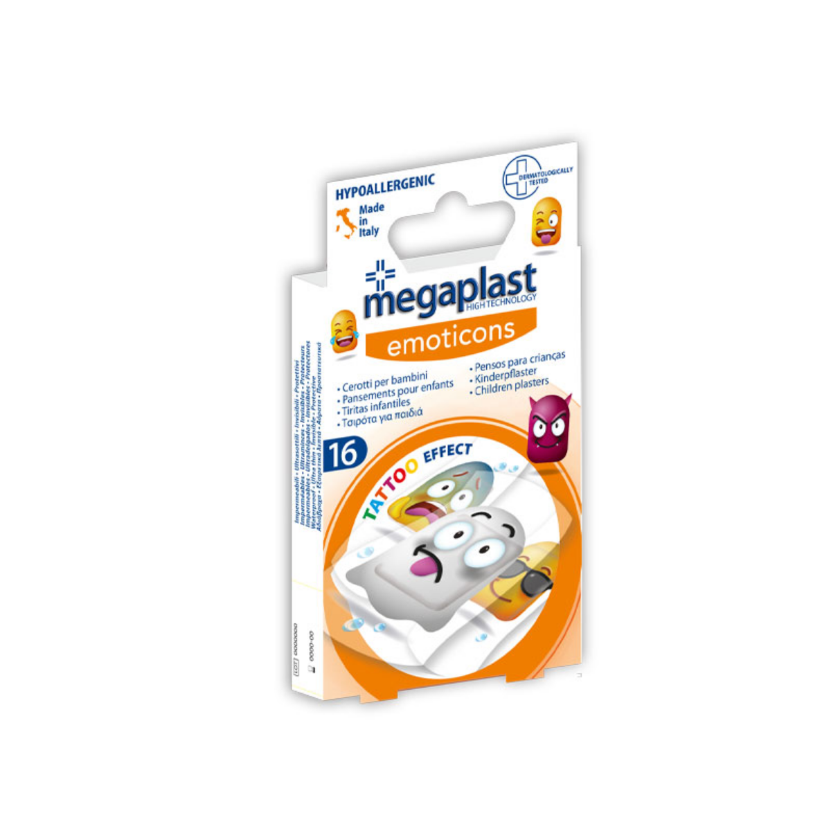 Megaplast Pansement Enfant Tatou Boite de 16