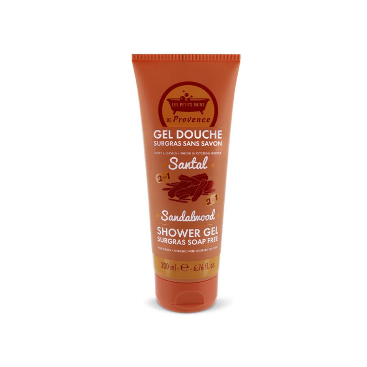 Gel Douche Surgras Santal