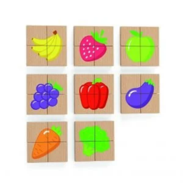 Puzzle Magnétique - Fruits 