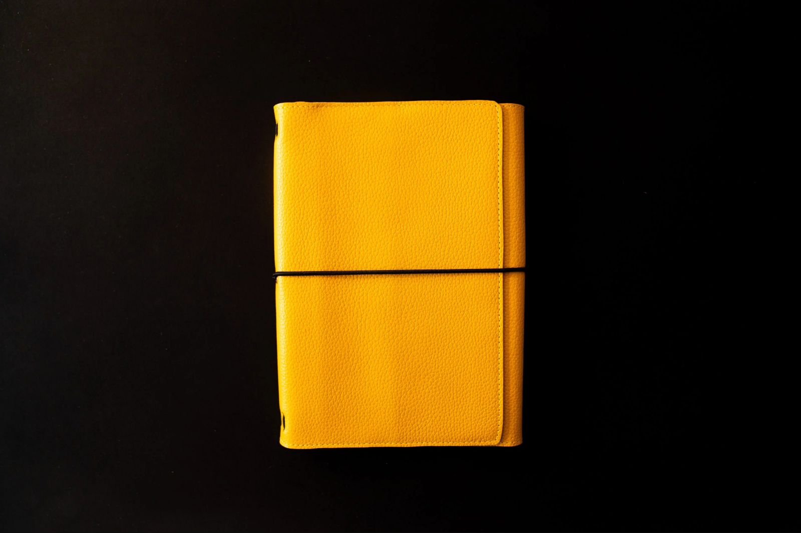 Le carnet de bord A5 Cuir Grain