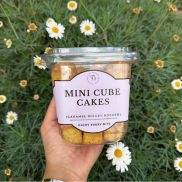 CUBE CAKE CARAMEL DULCEY
