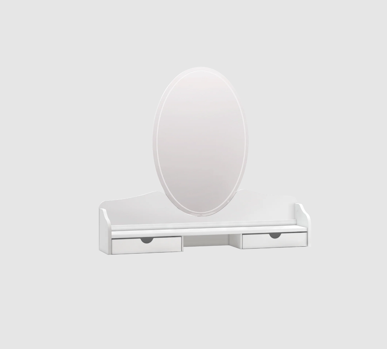 Surmeuble Miroir Rustic White