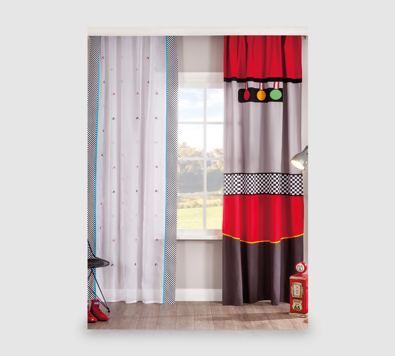 Rideau Tull Bipanel (140x260 cm)