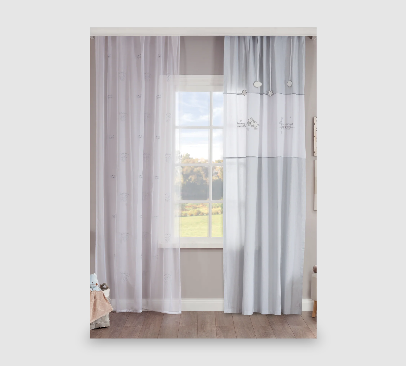 Rideau Tull Baby Cotton (150x260 cm)