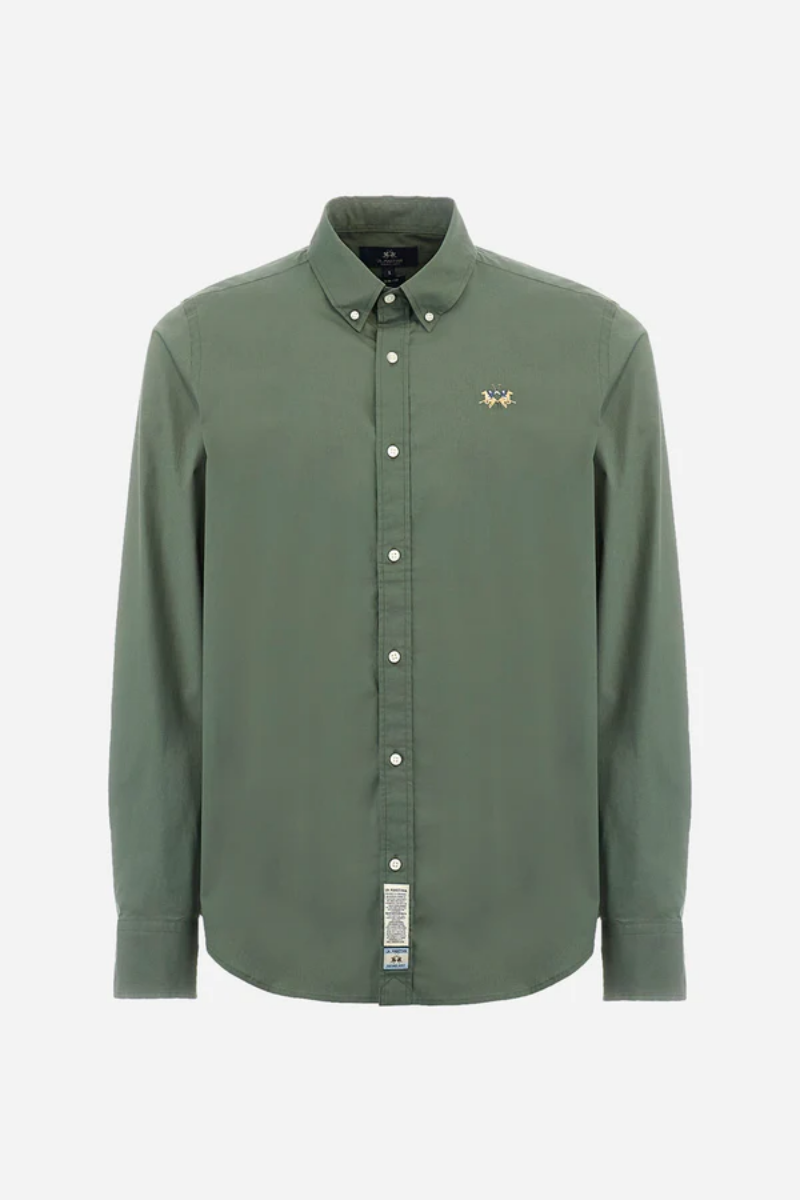 Chemise Slim Fit en Popeline de Coton - Leon