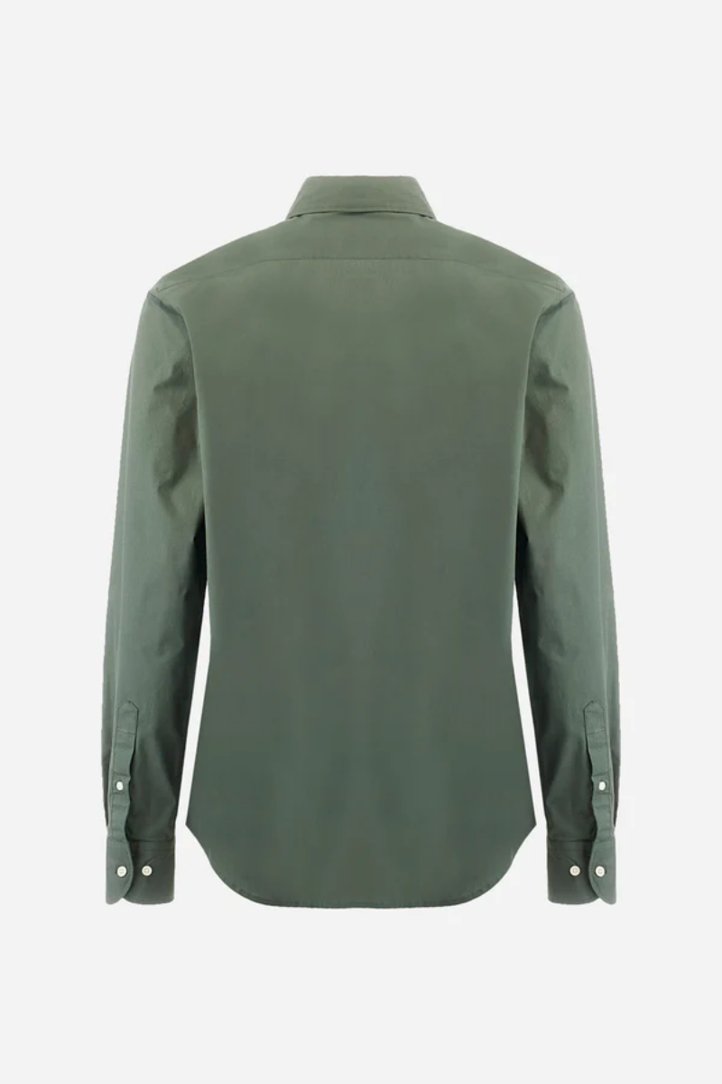 Chemise Slim Fit en Popeline de Coton - Leon