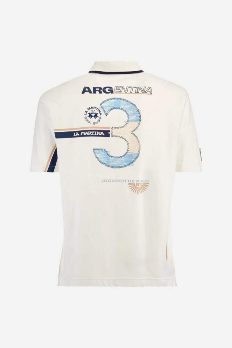 Polo en Piqué de Coton Extensible Coupe Classique - Adem thumbnail 2