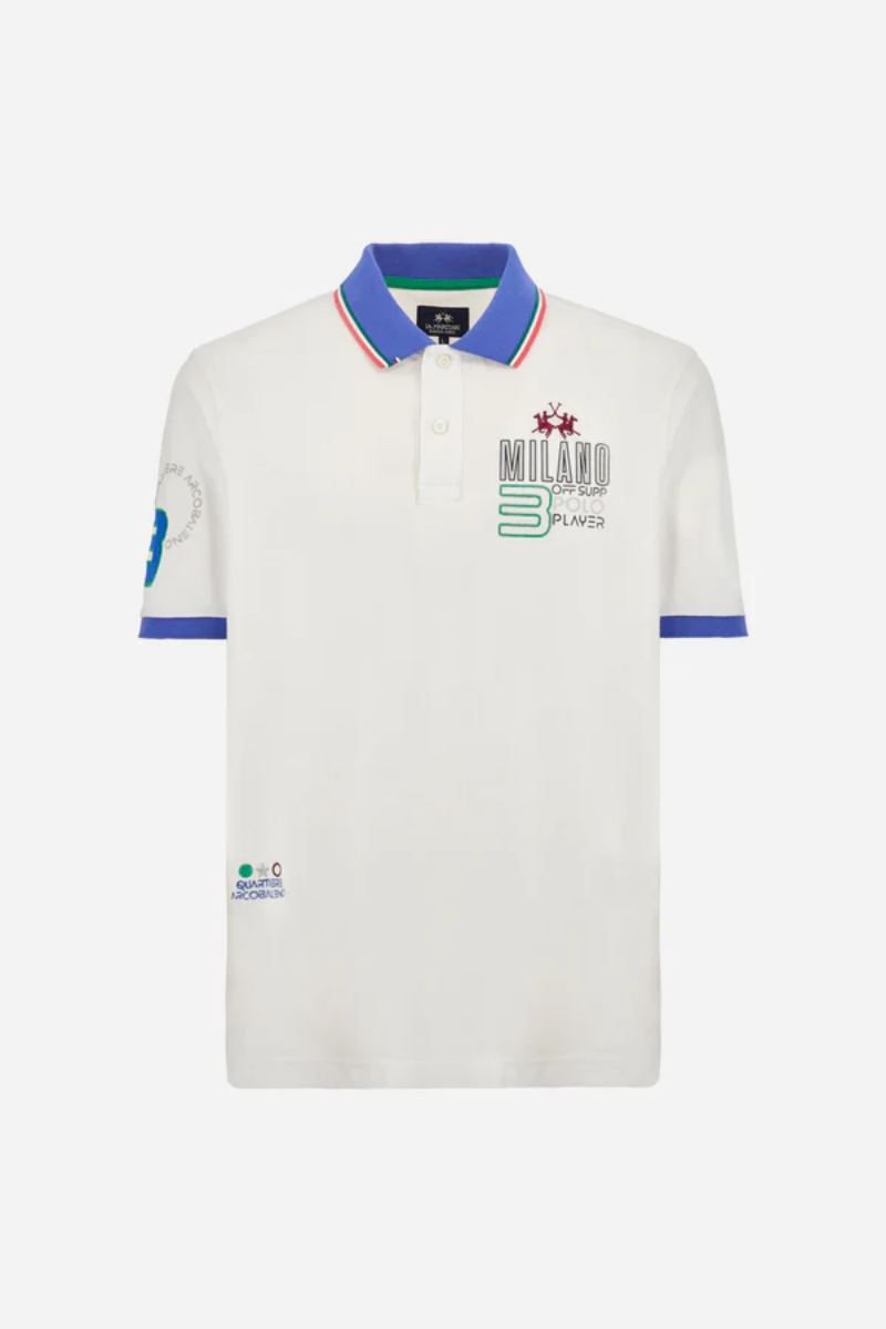 Polo en Piqué de Coton Extensible Coupe Classique - Antony